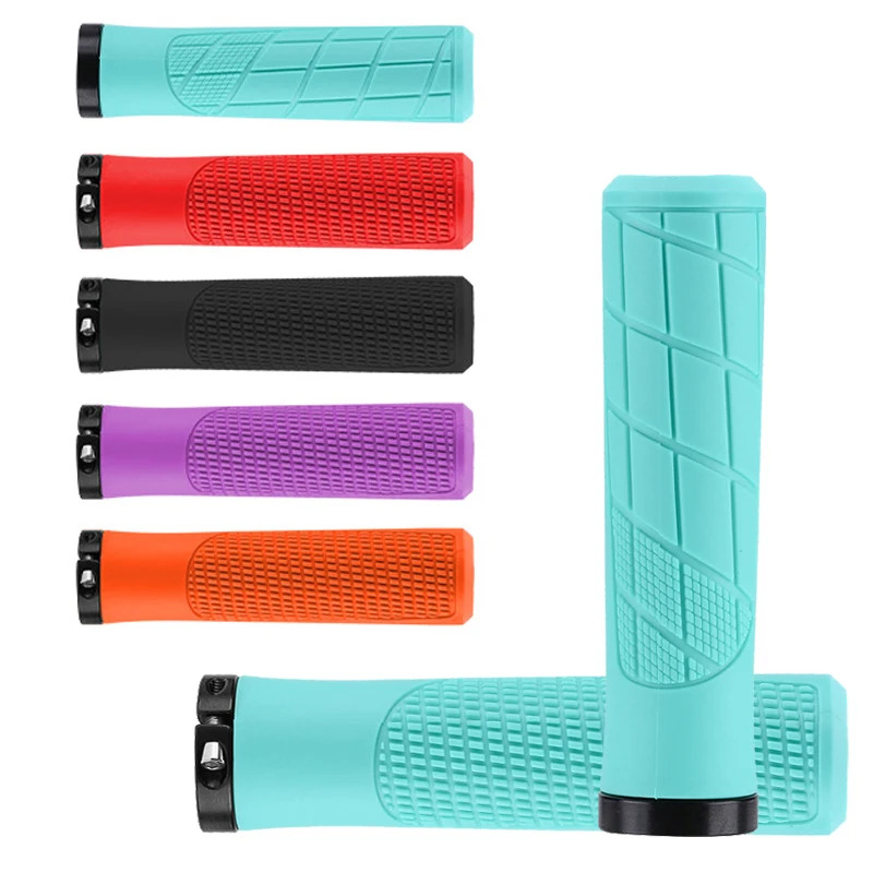 Mtb Grip Lock On - Rubber Handlebar Grips Folding Balance Bike