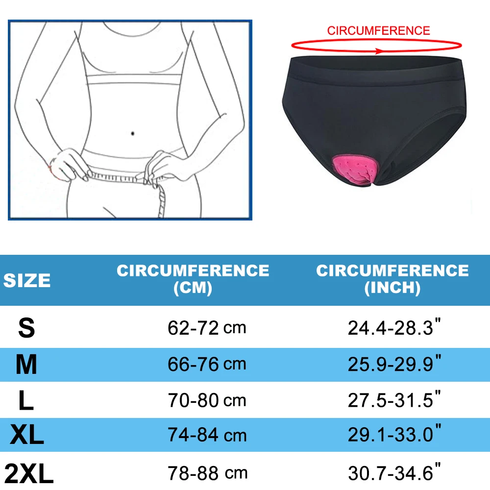 Women Cycling Underwear 3D Pad - Mountain Biking Underwear review and price