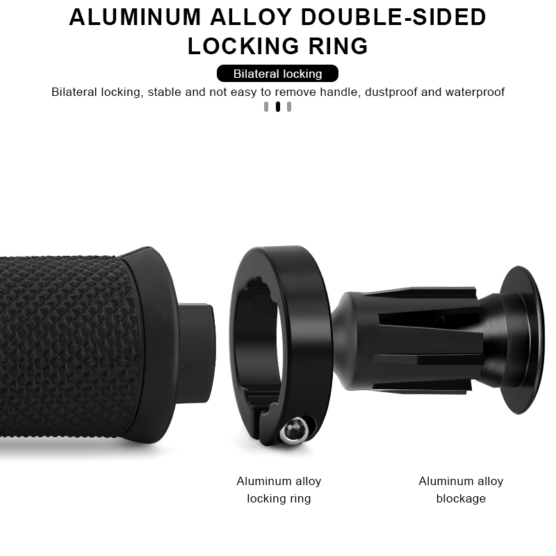 1Pair Bike Grip With End Cap F - Mtb Grip Lock On review and price