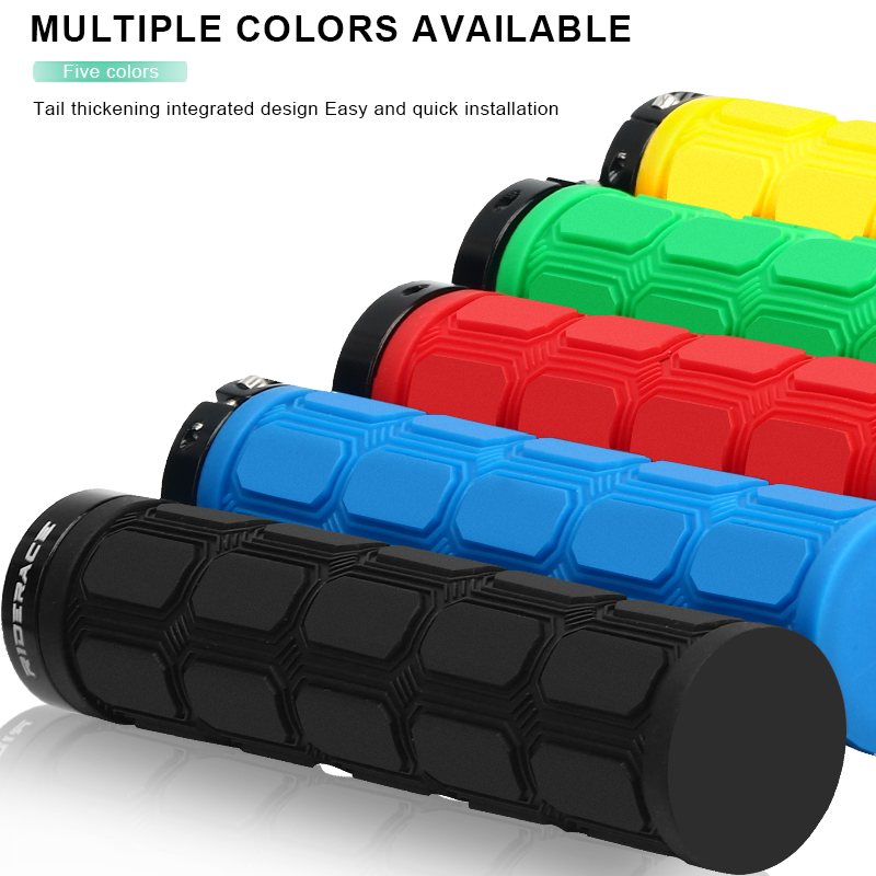 RIDERACE Bicycle Handle Bar Co - Mtb Grip Lock On review and price